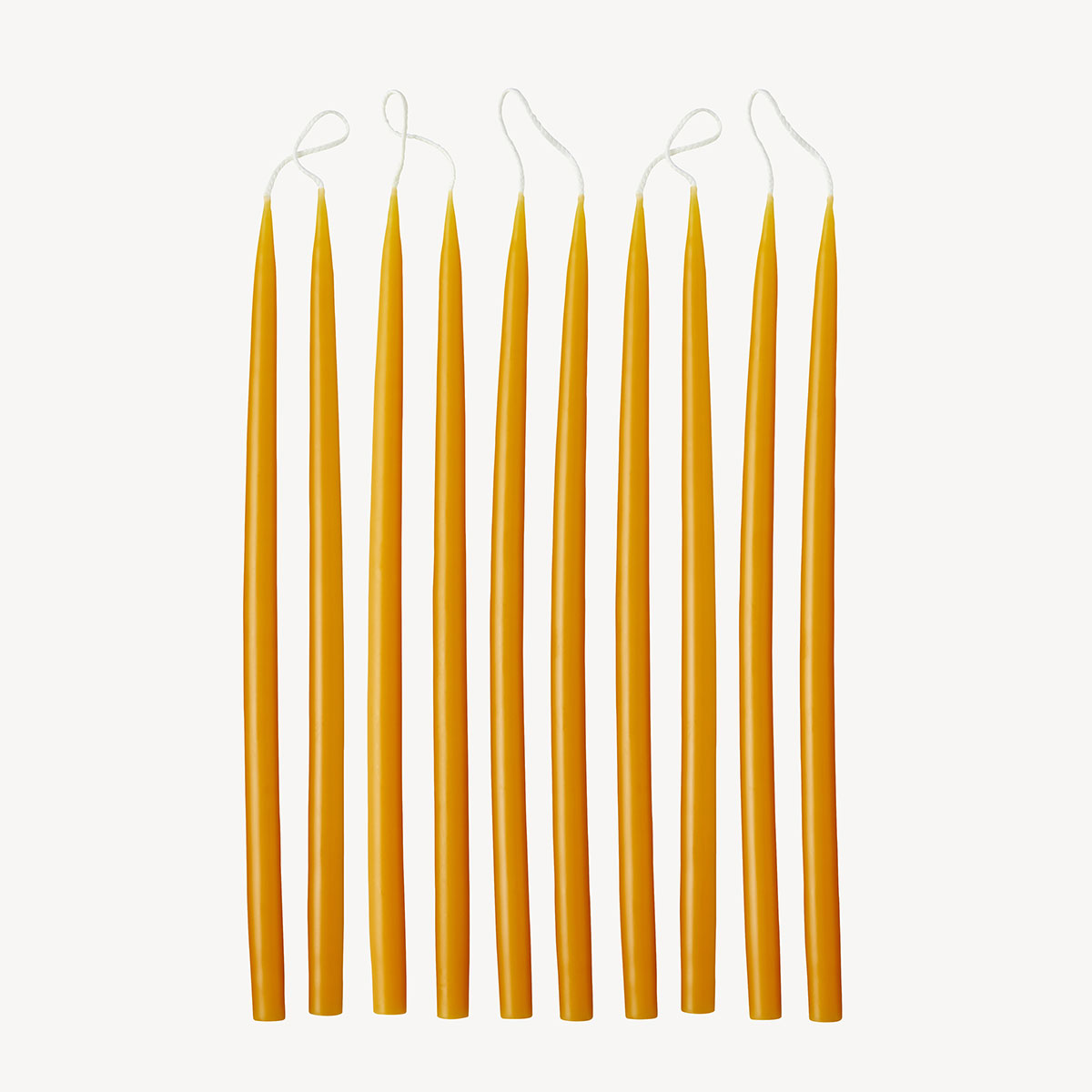 Candle Flair Taper Candle 'Honey'