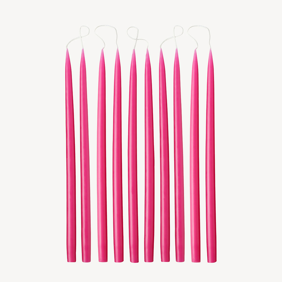 Candle Flair Taper Candle 'Light Cherry'