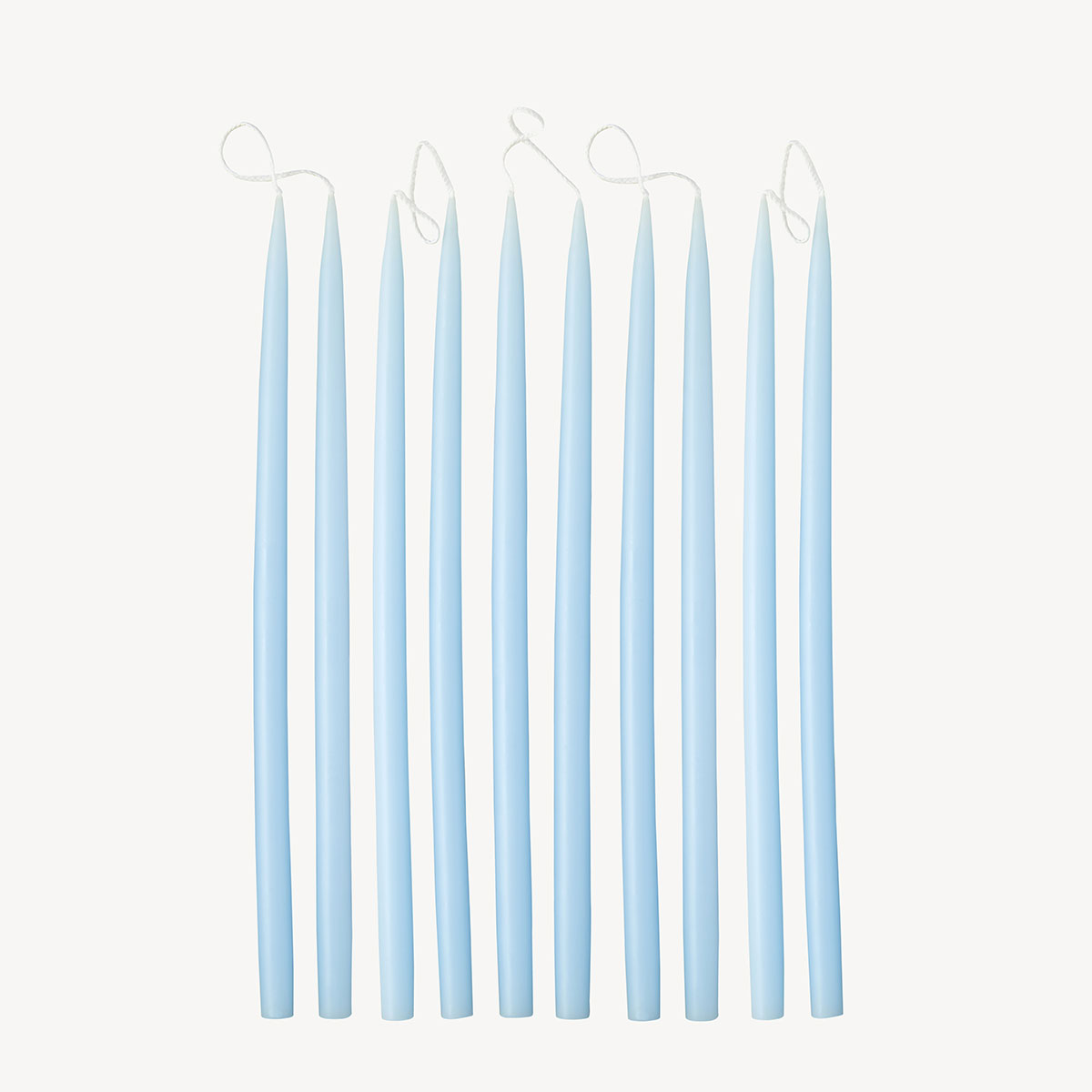 Candle Flair Taper Candle 'Pale Blue'