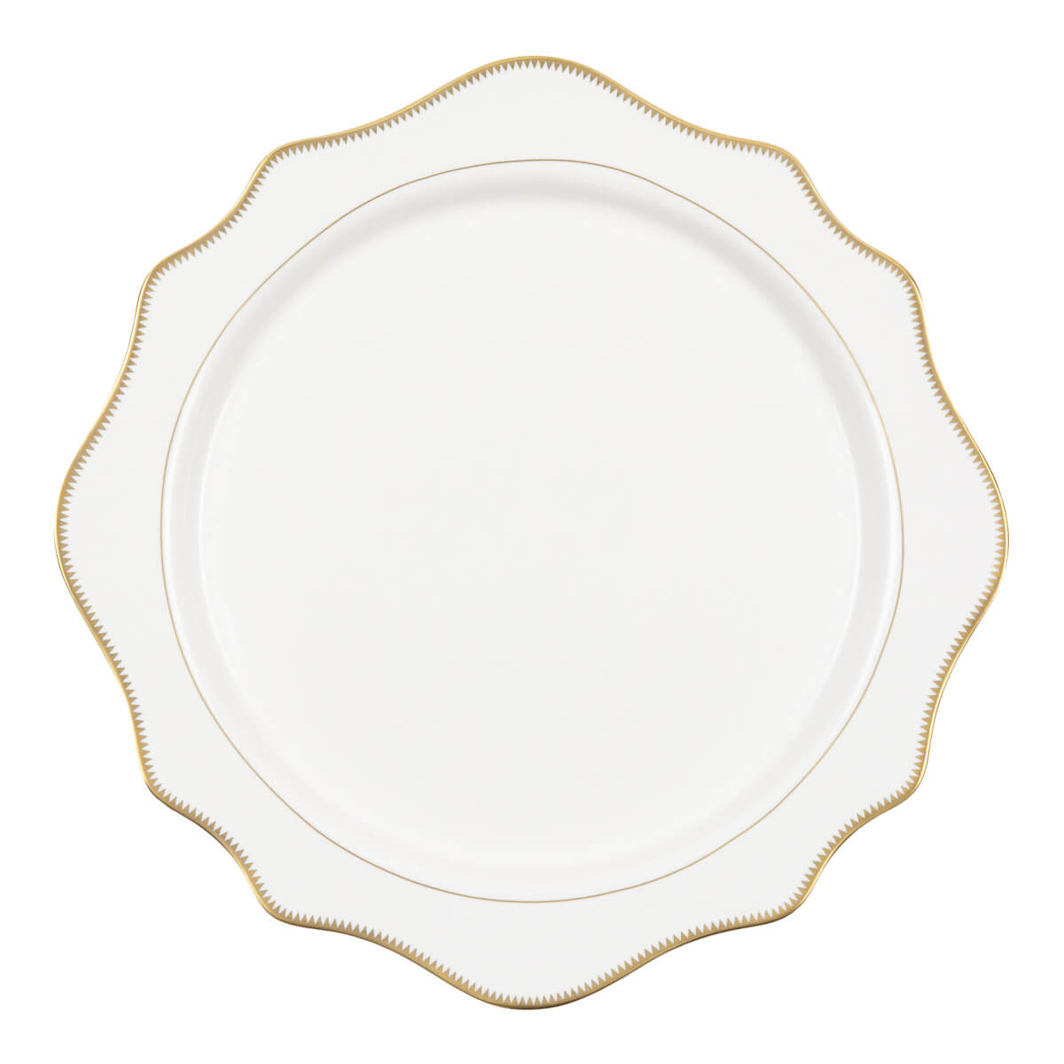 Gold Edged Charger Plate