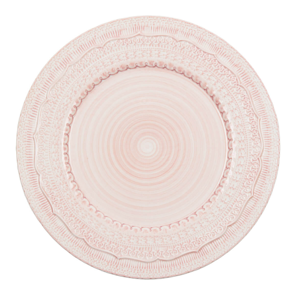 Pastel Pink Charger Plate